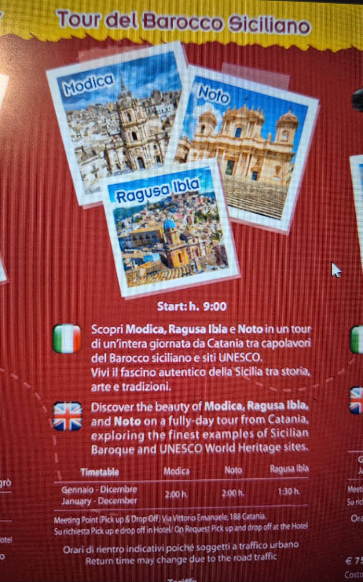 TOUR DEL BAROCCO SICILIANO - immagine 2